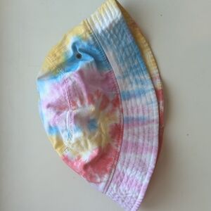 The Hat Depot Unisex Tie-Dye Summer Colorful‎ Bucket Hat Unisex L/XL